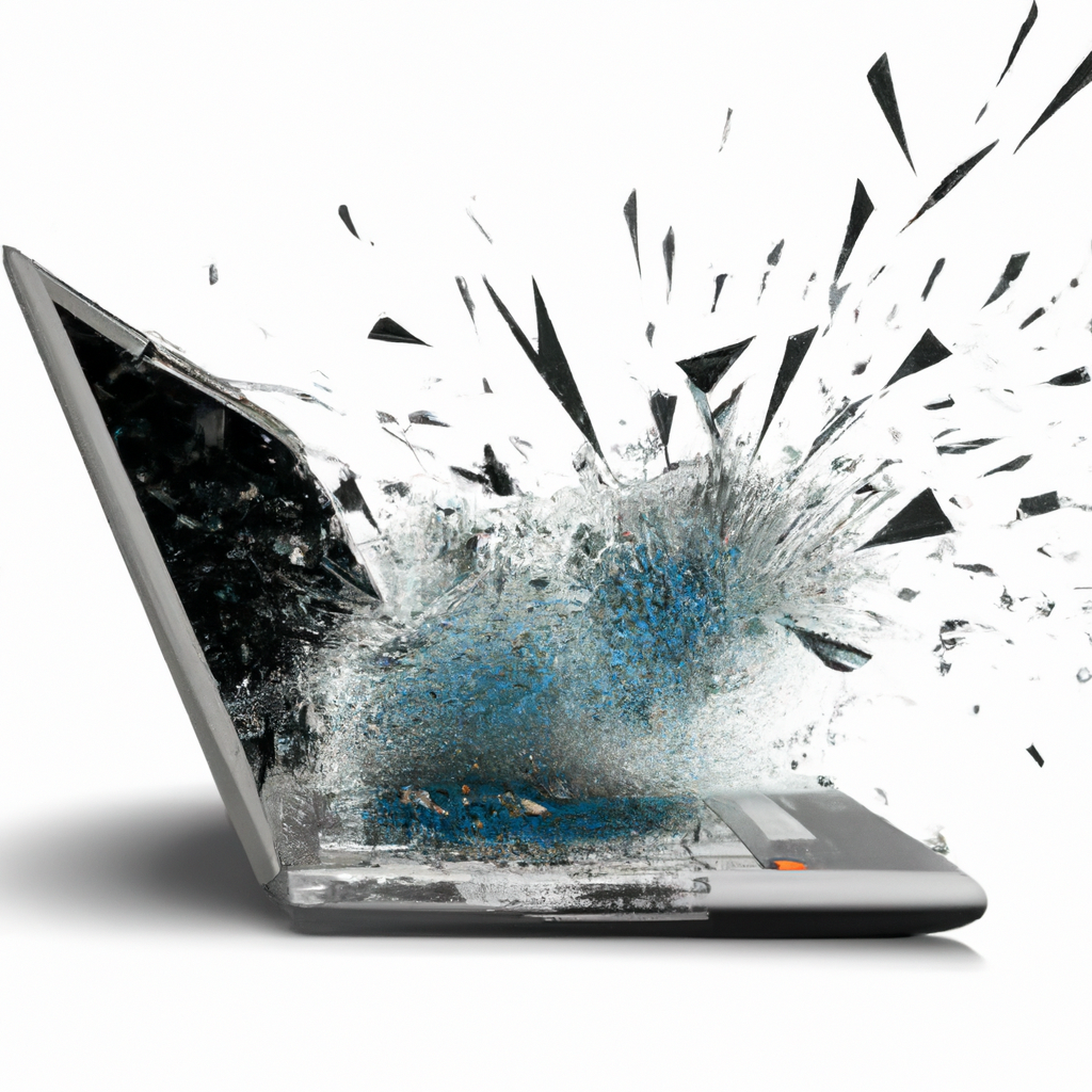 laptop explodes from SEO Proof Stacking